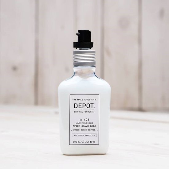 Depot The Male Tools & Co DEPOT No.408 MOIST AFTER SHAVE BALM FRESH BLACK PEPPER