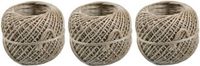 Merkloos / Sans marque Interbosch B.V. Bindtouw bolletje - 3x 50 meter - Beige
