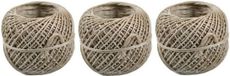 Merkloos / Sans marque Interbosch B.V. Bindtouw bolletje - 3x 50 meter - Beige