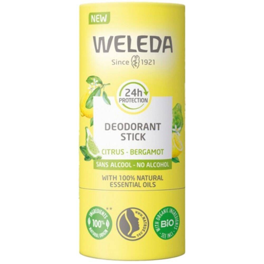 Weleda Weleda 24h Deodorant Stick Citrus & Bergamot 50 g deodorant