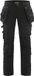 Blåkläder Dames 4-weg stretch werkbroek 7198-1644 - Zwart - D23