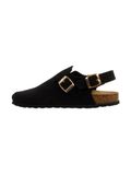 The Divine Factory Leren muiltjes Noga Boreal BS Edge Zwart