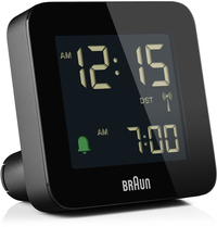 Braun BC09-DCF Digitale Wekker - Zwart - LCD - Snooze Functie