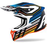 Airoh Striker Shaded Flat Blue Motocross Helmet M