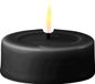 Deluxe Homeart LED Waxinelichtjes - 2 stuks - Zwart - Met bewegende vlam