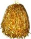 Merkloos Cheerball ringgreep goud