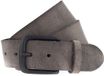 Vanzetti Leren riem Denim Love 40mm Full Leather Belt W110 Grey grijs
