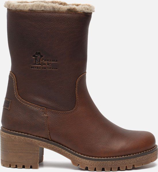 Panama Jack Dames Piola B8 Napa Grass Cuero/Bark Laarzen - Cognac - Maat 40