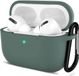 Shieldcase Case - beschermhoes geschikt voor Airpods Pro / 2 Pro silicone case - donkergroen