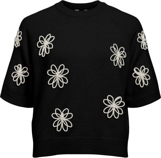 OBJECT Objlaney Rubin Ss Pullover Zwart Maat M