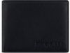 bugatti Portefeuille en cuir Hommes - Protection RFID, Grand espace, Cuir de veau, Noir