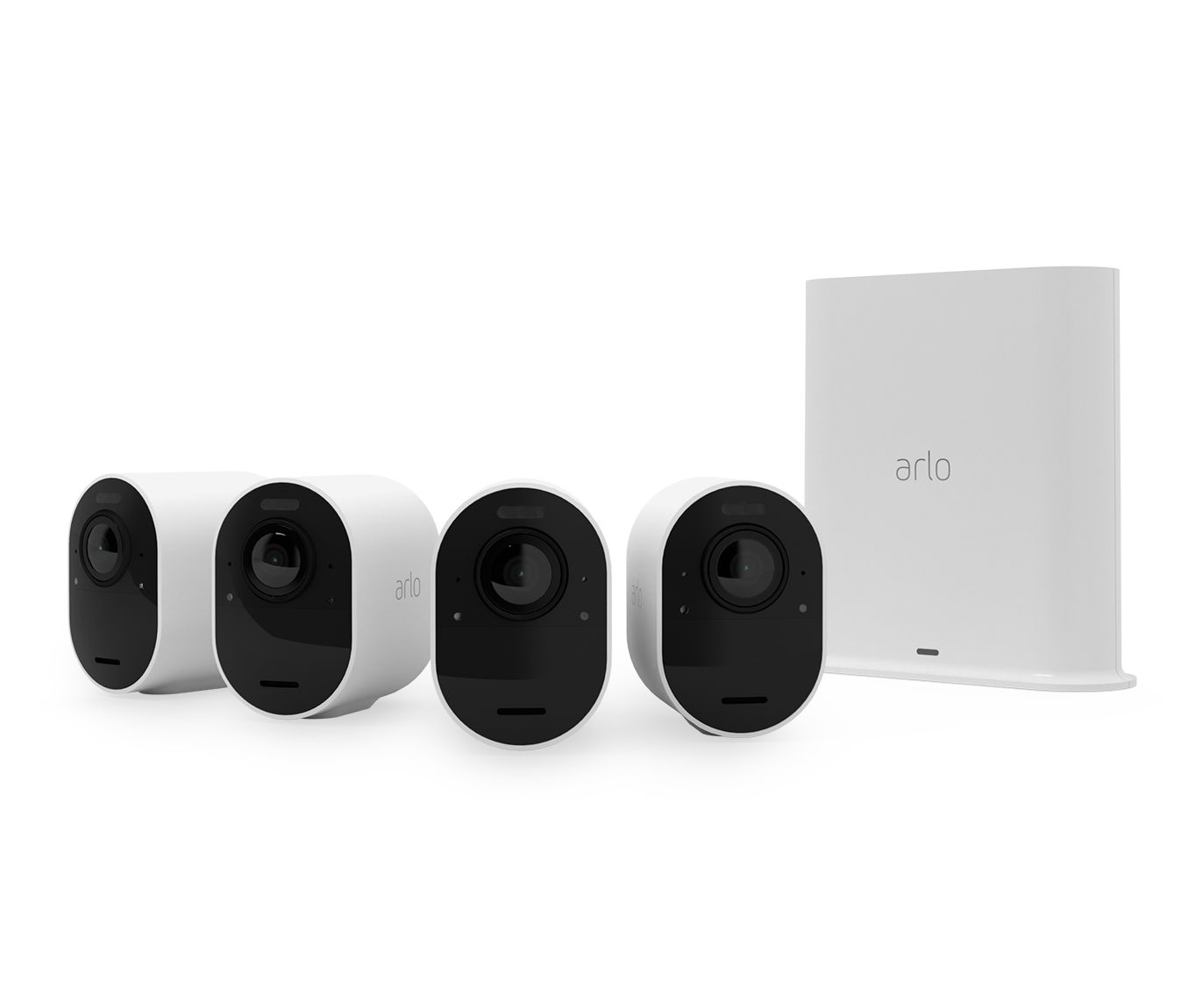 Arlo Ultra 2 - IP Beveiligingscamera - Buiten - 4K UHD - Draadloos - Zwart/Wit