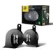 HELLA VALUEFIT Meertonige luchthoorn - HELLA eLONG-LIFE HORN TE40 SET - 12V - 112dB(A) - 400Hz-500Hz - Hoge toon/Lage toon - Electrisch - ECE - Behuizingskleur: Zwart - Aantal: 2-3FH 007 728-981