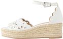 Next - Dames - Forever Comfort® met broderie versierde sleehakken met open neus - Wit