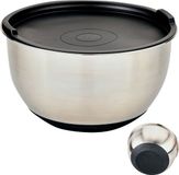 Kesper RVS Mengkom met Silicone Deksel - Ø 24 Cm