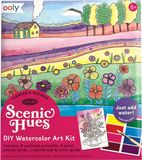 Ooly - Scenic Hues - D.I.Y. Aquarel Kunst Kit - Flowers and Gardens