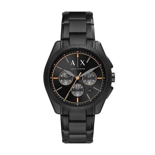 Armani AX2852 Emporio Armani Zwart Horloge - Zwart - Heren