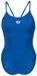 Arena Dames zwempak uit 1 stuk Solid koninklijk/wit Blauw
