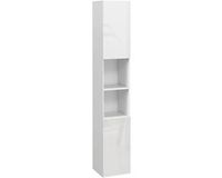 Kleankin Badkamerkast Spaanplaat 30x30x181.5cm Wit