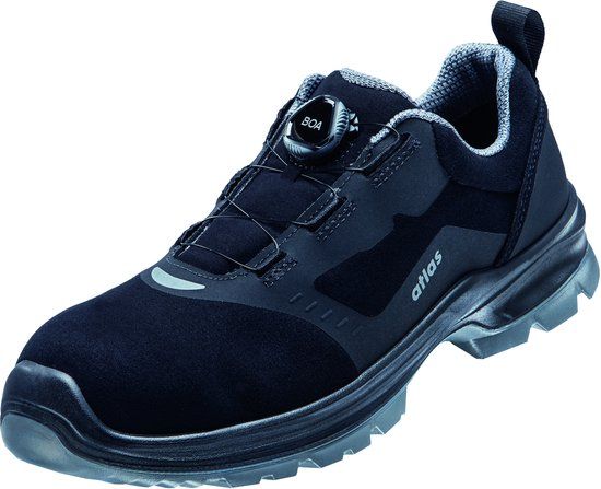 Atlas Schoen Flash 6405 BOA XP S3 - Zwart/Grijs - 36