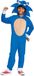 Disguise SEGA Sonic Prime - Sonic kinderkostuum met capuchon en 3D-quills - maat M (7-8 jaar) - officieel gelicentieerd SEGA - comfortabel Sonic kinderkostuum - jongenskostuum voor Halloween of carnaval