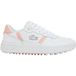 LACOSTE Chaussures de golf T-Clip, Blanc/Rose