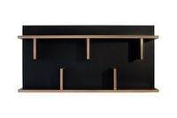 TemaHome Bol Wandrek Basel - Zwart/Multiplex