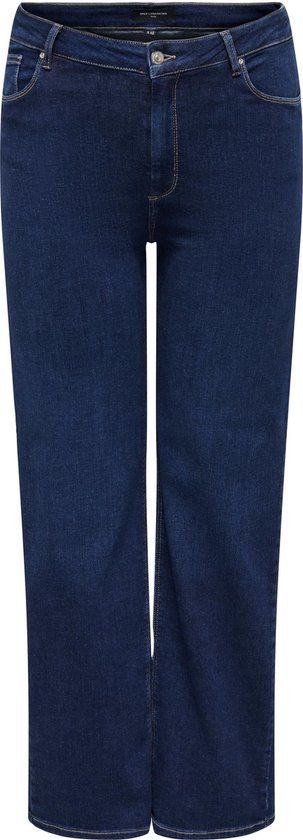 Carmakoma Carwilly HW Wide Jeans Cro Noos - Dark Blue Denim - W46 X L32