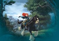 Disney Komar Vlies fotobehang - Merida Riding - 400 x 280 cm
