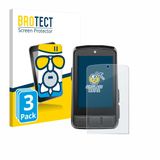 BROTECT - Screenprotector voor Wahoo Elemnt Bolt 3 - Folie Beschermfolie Beschermglas matte 3 Stuks