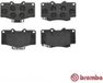 Brembo P83009 Front Disc Brake Pad - Set of 4