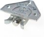 Henderson Schuifdeur Ondergeleider voor Rail 97 en 100, Aluminium, Metallic