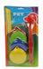 Dog 29355 8,5 cm Voedselblikhoezen met Lepel, Assortiment van 5 Stuks