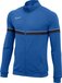 Nike Dri-FIT Academy - Voetbal Trainingsjack Heren - Blauw/Wit/Donkergroen - Maat 2XL