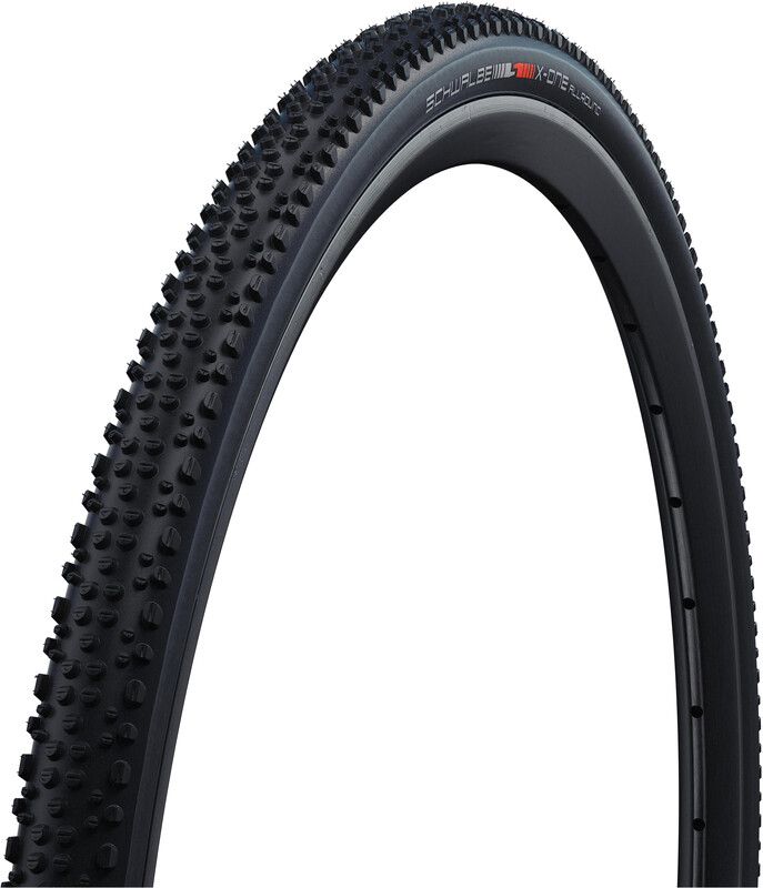 SCHWALBE X-One Allround Performance Folding Tyre 28x1.30" RaceGuard TLE SnakeSkin Addix - Black