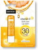 Sence Lippenbalsem Vitamine C met SPF 30 - 4 x - Voordeelverpakking