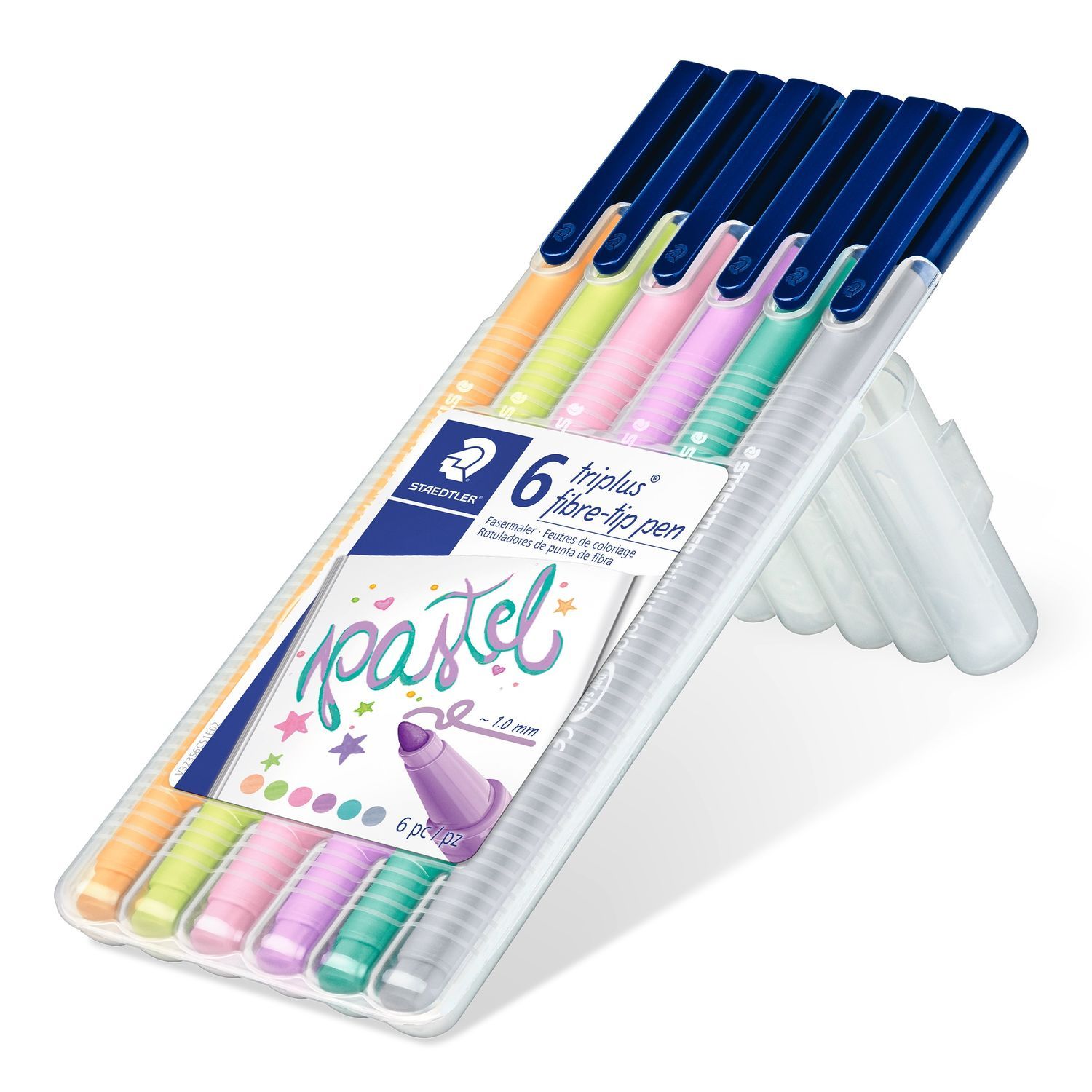 Staedtler Triplus - Pennenset - 6 stuks - Multi