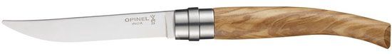 Opinel Table Chic tafelmessenset - 4-delig - olijfhout - glad lemmet