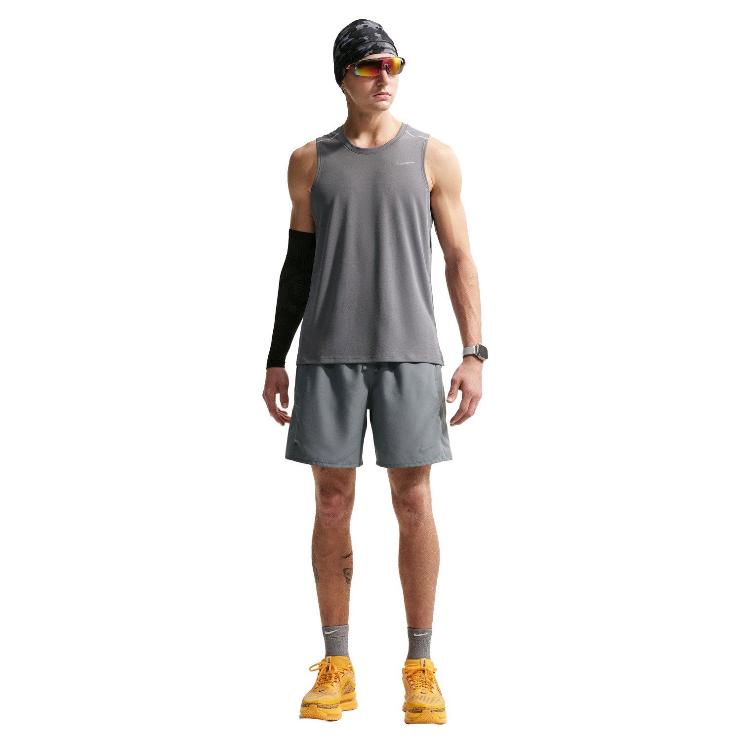 Nike Dri-fit Miler 7-inch Brief-lined Shorts