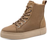 Tamaris - Dames - Veterboots - Bruin - Maat 41