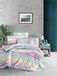 Nuit Des Rêves King Quilt Cover Set (200 x 220 cm), 65% katoen/35% polyester, 2 kussenslopen (80 x 80 cm), machinewasbaar, elegant multi-color design voor moderne slaapkamers