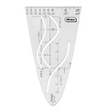 Idena 602408 - Paraboolmal, transparant, met inktnoppen, zeer elastisch