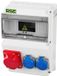 Merkloos / Sans marque Wan GmbH Bouwstroomverdeler 230 V/400 V | Schuko IP44, 16 A + 2 x 230 V | Wit