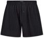 SCHIESSER Cotton Casuals boxer (1-pack) - heren boxershorts jersey zwart geruit