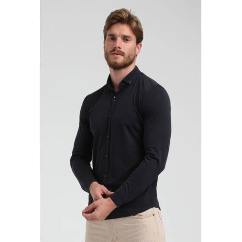 GABBIANO Slim Fit Overhemd - Navy
