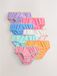 Next - Meisjes - Set van 7 slips - Paars/Oranje