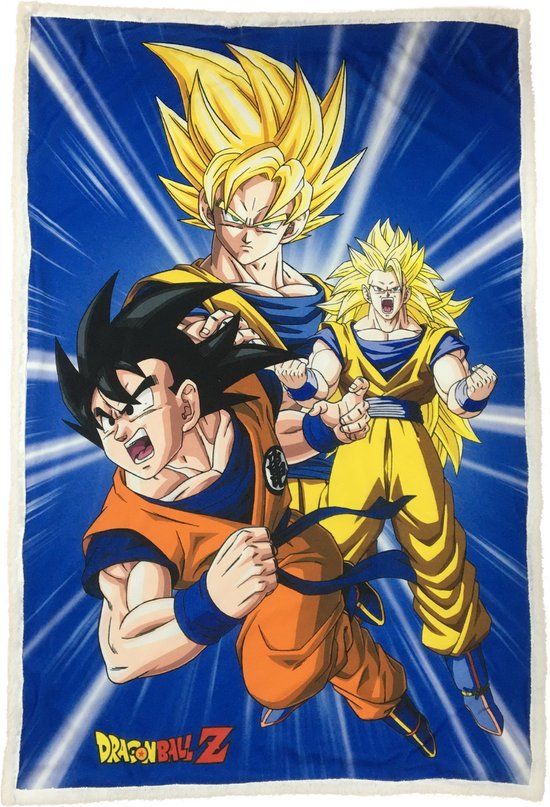 Dragon Ball Z Fleecedeken - Sherpa