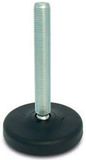 RS PRO Verstelbare voet M10 tot 1000 kg x 75 mm, tot 30 graden kantelbaar x 105 mm, verpakking van 2 stuks