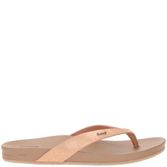 Reef Cushion Courtrose Gold Dames Slippers - Roségoud - Maat 37,5