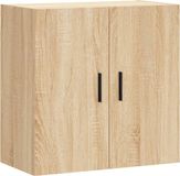 vidaXL Wandkast 60x31x60 cm bewerkt hout sonoma eikenkleurig